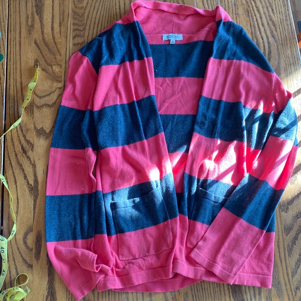 Open sweater